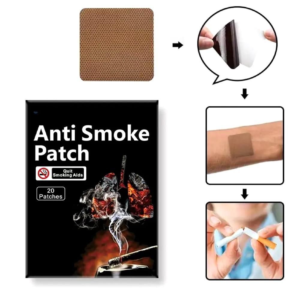 🛒 Take Control of Your Life Today! Anti Smoke Patches (Pack of 10)