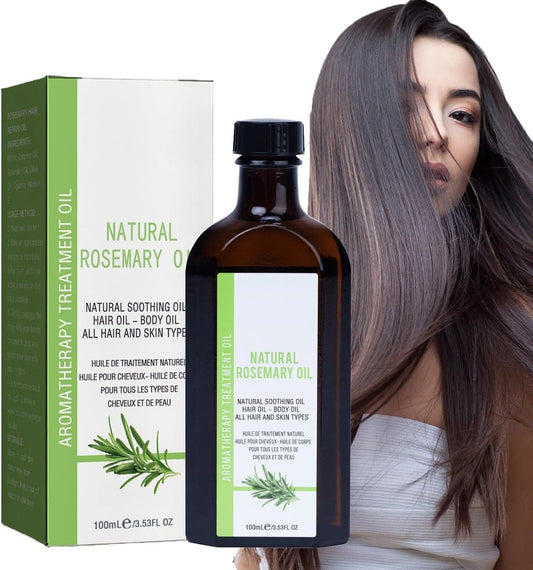 Pure Rosemary Hair Oil – | Restore & Relax